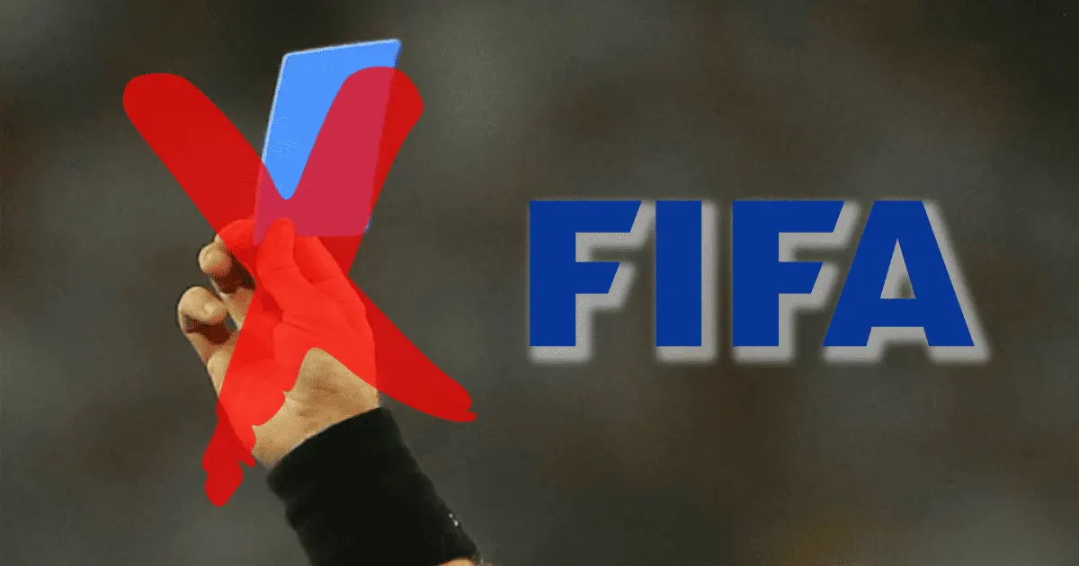 FIFA aclara situación de la tarjeta azul: no se aplicará en niveles élite