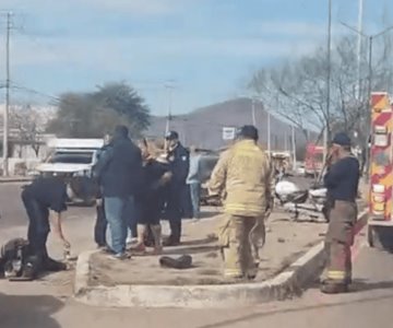 Accidente de tránsito en Hermosillo deja un herido