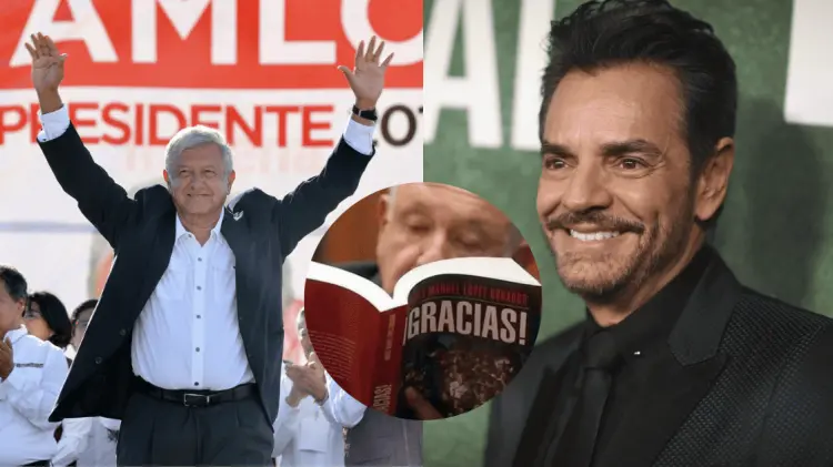AMLO afirma que Derbez fue sorteado como un rival para las elecciones de 2018. (Cortesía)
