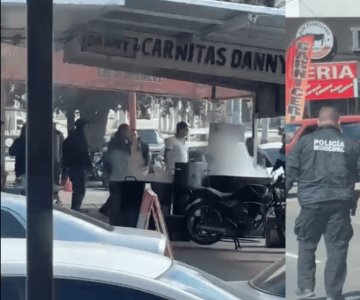 Riña en negocio de carnitas deja un detenido y una persona hospitalizada