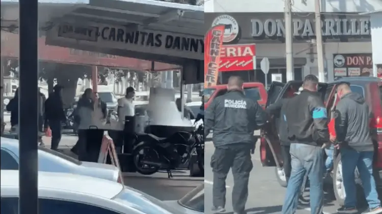La riña dejó un herido. (Foto: Tomada de redes/Cortesía)