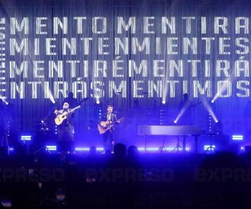 Una noche llena de romanticismo con Sin Bandera