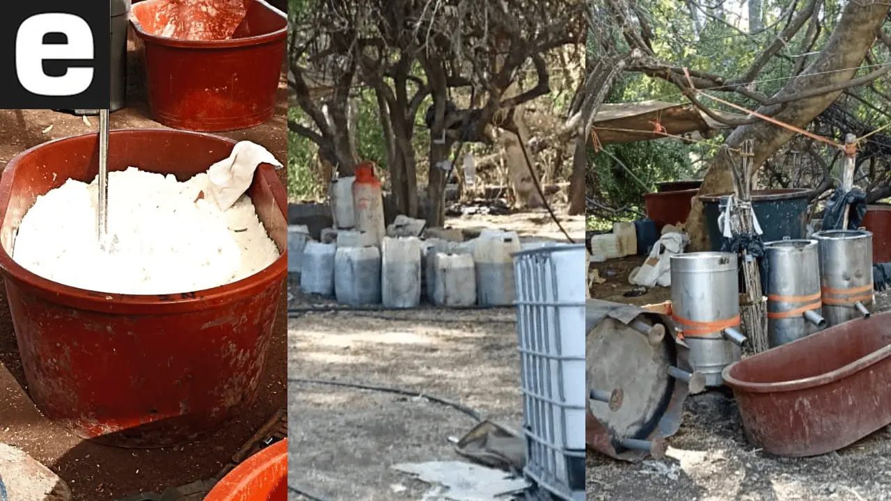 El narcolaboratorio más grande de México fue asegurado en Sonora