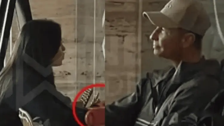 Erik Rubín acompañado de una joven en un café (Foto: Especial/ EXPRESO))