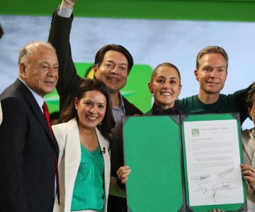 Partido Verde constata a Claudia Sheinbaum como su candidata presidencial