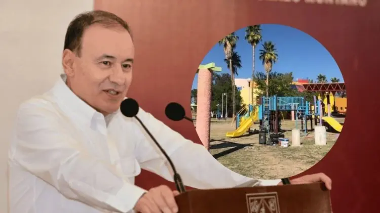 Alfonso Durazo dio detalles sobre la inversión para el parque en Hermosillo. (Especial/EXPRESO)