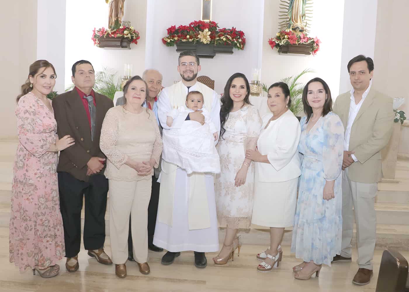 Jaime Miguel Técotl Ramos recibe el Bautismo