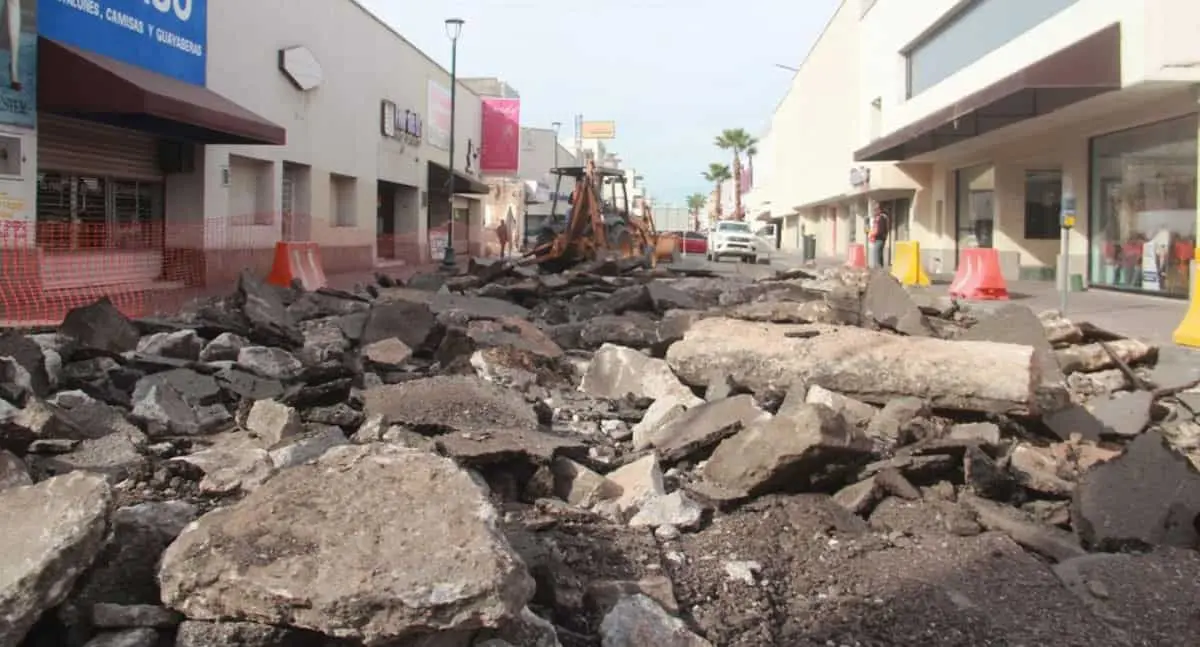 Líder de comerciantes respalda obras del Centro de Hermosillo