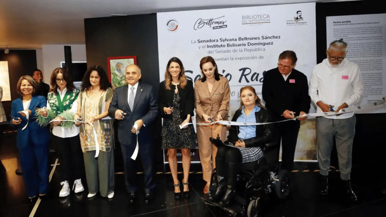 Presentan en CDMX exposición de pinturas del sonorense Sergio Rascón