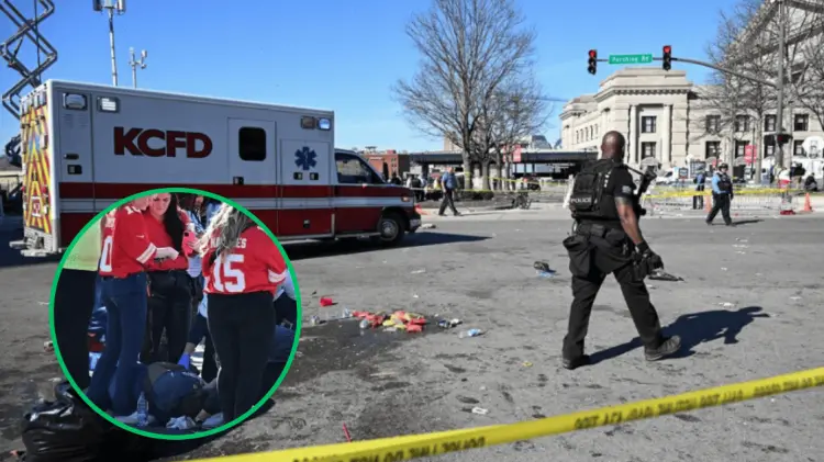 Hay tres detenidos por este tiroteo en Kansas City. (Foto: Tomadas de redes)