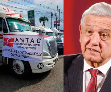 No nos vamos a dejar chantajear, advierte AMLO a transportistas