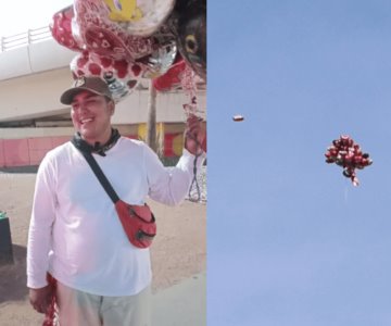 Edgar relata cómo fue que perdió la venta de globos de San Valentín