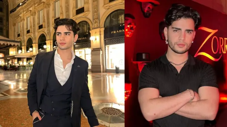 Aaron Mercury, influencer y cantante mexicano. (Fotos: Instagram/@aaronmercury)