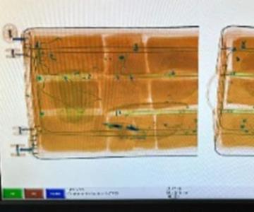 Aseguran en AICM más de 17 kilos de cocaína en dos maletas