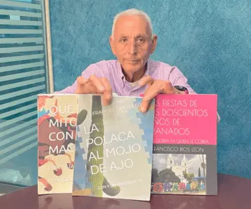 Francisco Ríos León plasma su vida en forma de libros