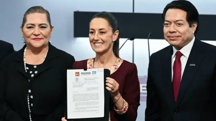 La candidata dirigió un mensaje a los asistentes a su registro. (Foto: Especial / EXPRESO)