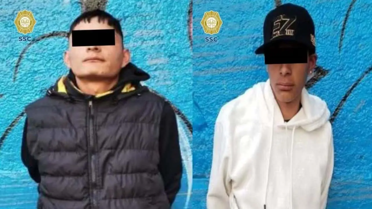 Detienen a dos presuntos integrantes de La Unión Tepito