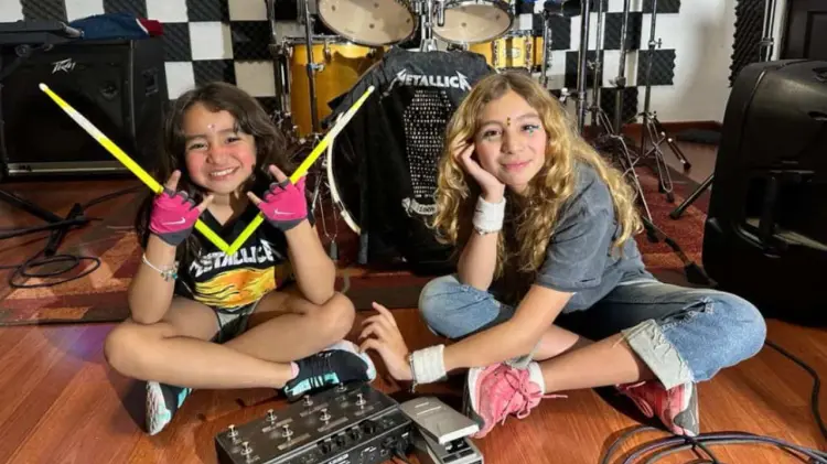 Nirvana y Aixa Sota, integrantes de la banda Radio Nube. (Foto: Cortesía)