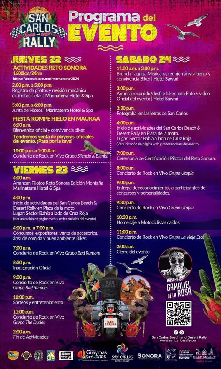 Inician las actividades del San Carlos Beach & Desert Rally 2024