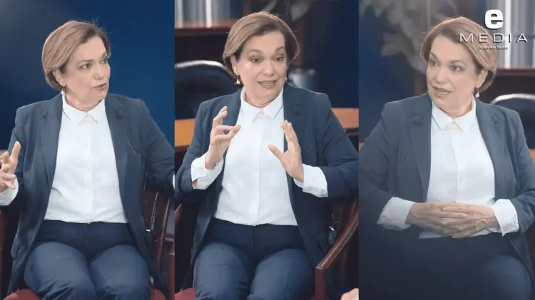 María Dolores del Río, candidata única de Morena a la Alcaldía. (Foto: Jesús Ballesteros / EXPRESO).