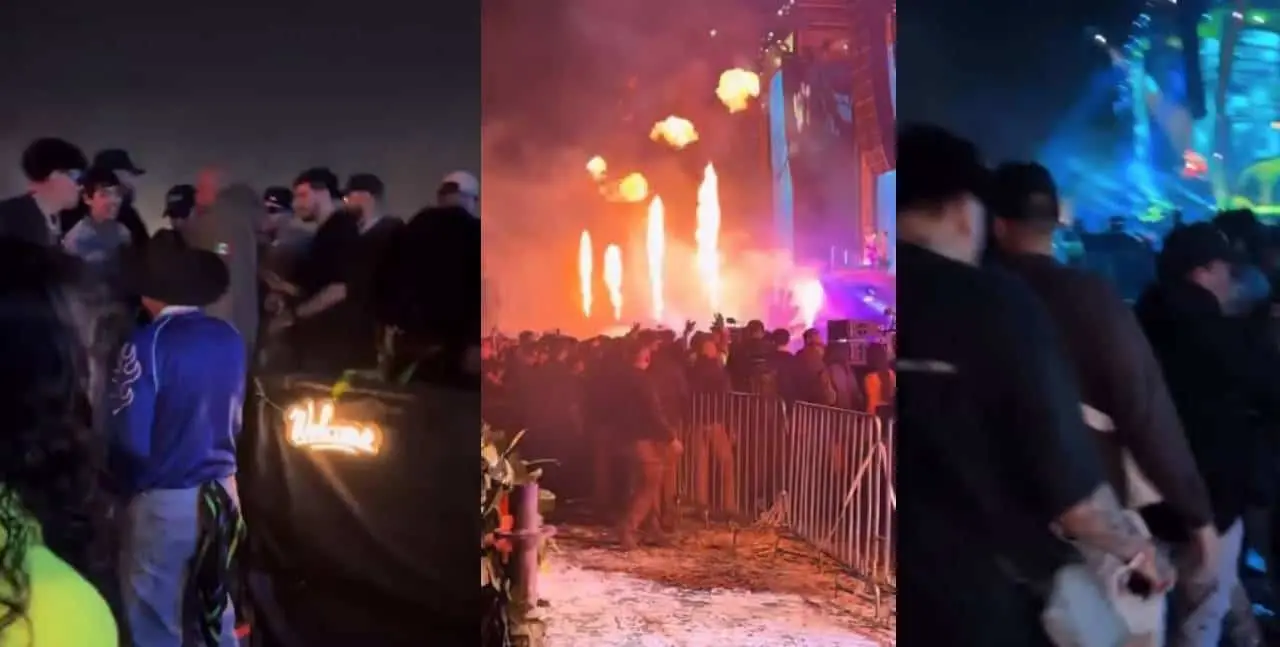 Natanael Cano protagoniza pelea durante el EDC