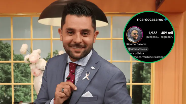 Ricardo Casares volvió a utilizar su Instagram tras sufrir un infarto. (Foto: Cortesía)