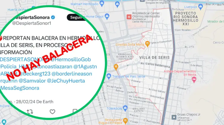 La Policía de Hermosillo llamó a la ciudadanía a no caer en estas noticias. (Foto: Cortesía)
