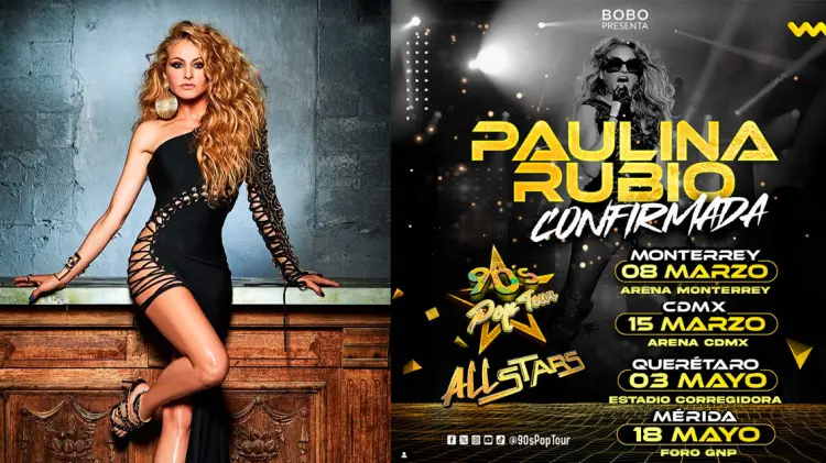 Paulina Rubio repasará su trayectoria en nueva gira. (Especial / EXPRESO)