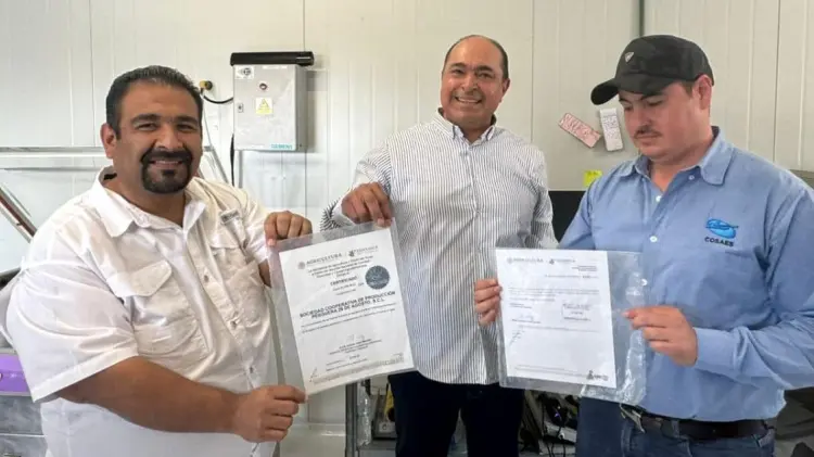 Raúl Sánchez Almeida resaltó que la certificación pone en alto el nombre de Sonora. (Foto: Cortesía)