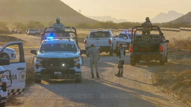 Guardia Nacional, Ejército Militar, Policía Municipal y Estatal arribaron. (Cristian Ruiz/EXPRESO)