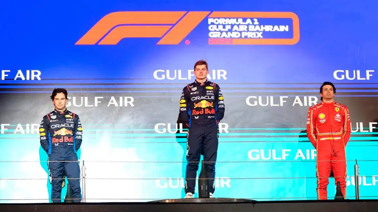 El campeonato de pilotos lo encabezan Verstappen, Pérez y Sainz. (Especial / EXPRESO)