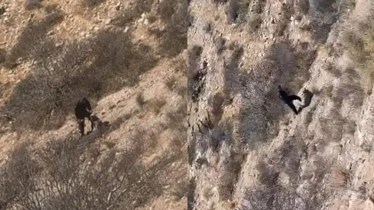 El hombre se encontraba en aparente estado de ebriedad. (Fotos: Cortesía)