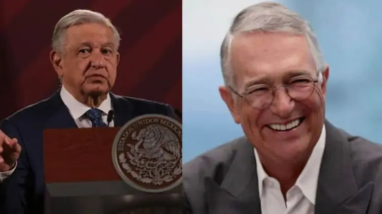 Andrés Manuel López Obrador, Ricardo Salinas Pliego. (Foto: Especial / EXPRESO)