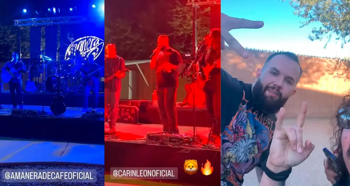 Así celebró Carin León el éxito de su concierto