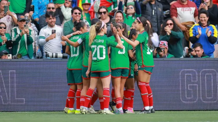 La Selección Mexicana se impuso 3-2 en el marcador ante las sudamericanas. (Foto: X/@Miseleccionfem)