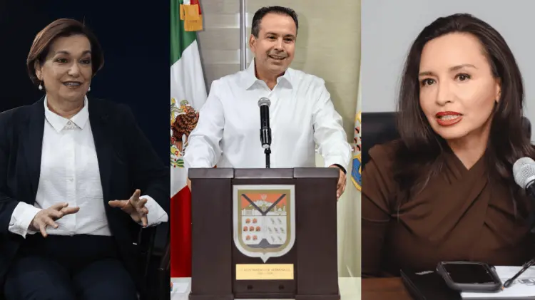 María Dolores del Río, Antonio Astiazarán y Natalia Rivera. (Fotos: Archivo/EXPRESO)