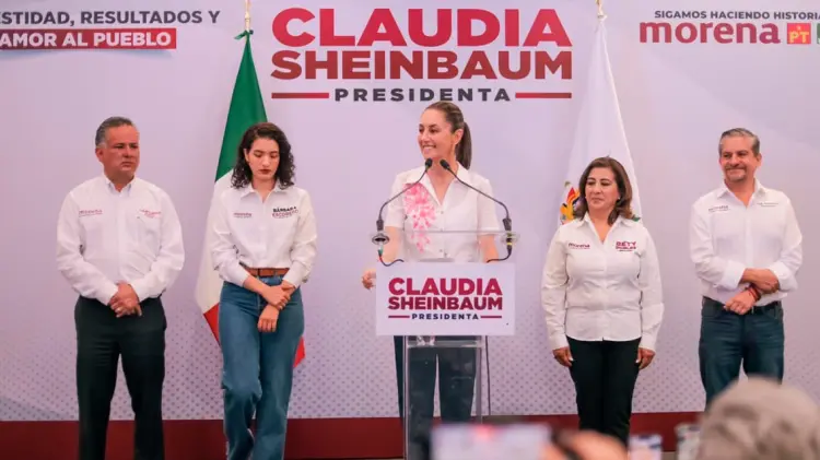 La candidata planea desarrollar acciones para las mujeres. (Especial / EXPRESO)