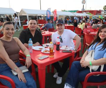 Una rica convivencia en el Pízza Fest