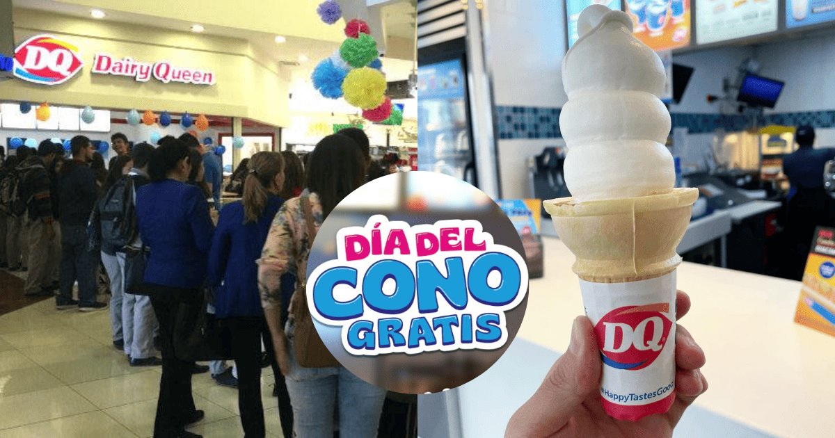 Dairy Queen anuncia la fecha del esperado Día del Cono Gratis este 2024