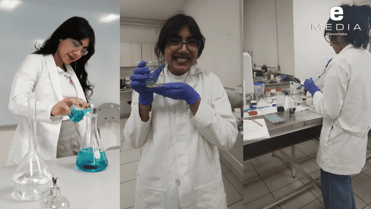 Jazmín Antúnez se abre paso en la química