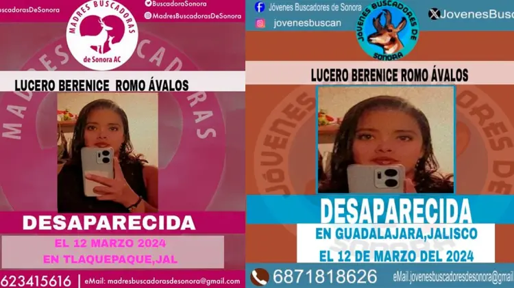 Lucero fundó Jóvenes Buscadores por la desaparición de 5 familiares suyos. (Especial / EXPRESO)