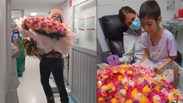 Lety, madre de Mildred, y la niña rompieron en llanto ante la sorpresa. (Especial / EXPRESO)