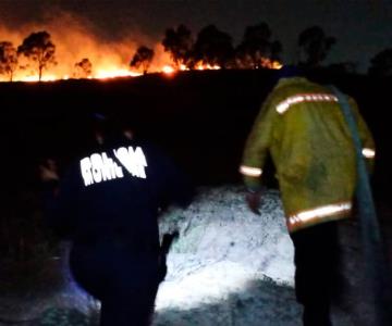 Incendio forestal consume 20 hectáreas de reserva ecológica