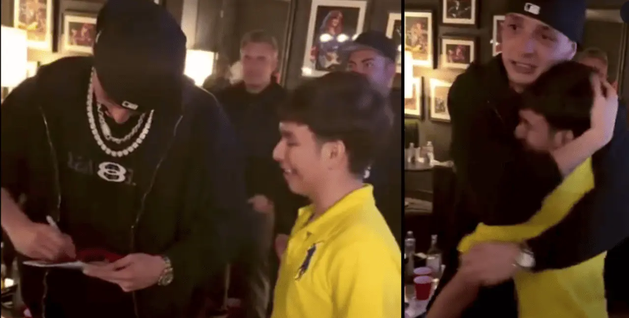 Conciertos ilimitados para Peso Pluma; Así fue el gesto que tuvo con un fan