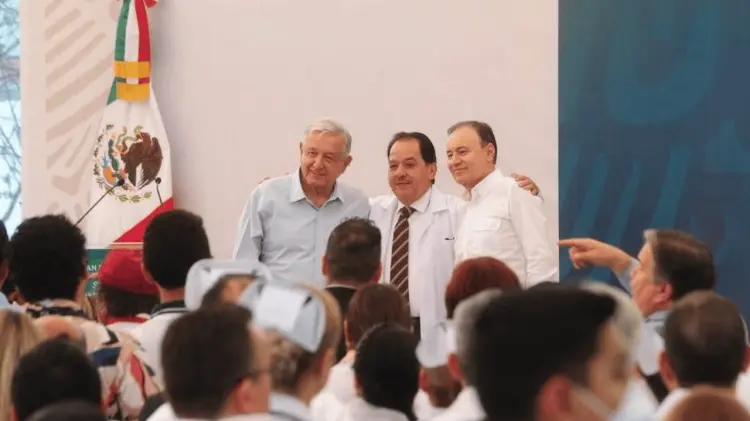 El presidente Andrés Manuel López Obrador estuvo de gira en Sonora. (Foto: Especial / EXPRESO)
