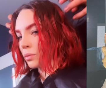 Belinda estrena nuevo look tumbado