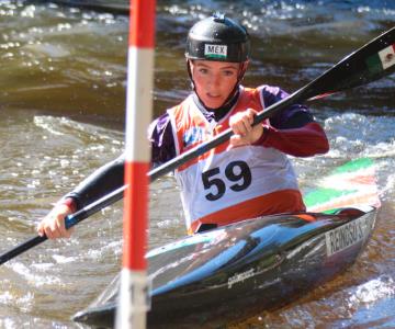 Kayakista mexicana gana medalla de plata en Brasil