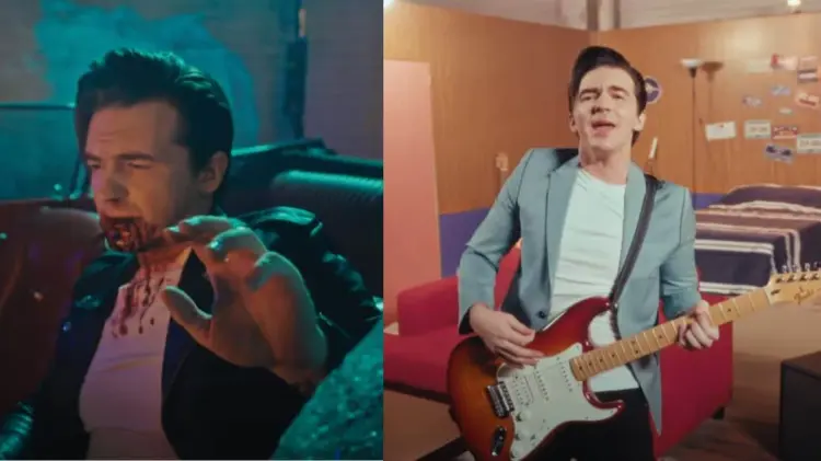 Drake Bell escenifica varios momentos importantes en su vida en el videoclip. (Capturas de video)