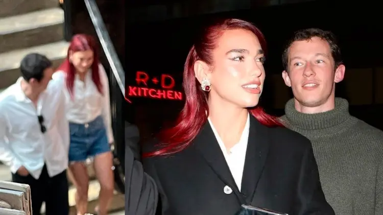 Dua Lipa y su novio, Callum Turner. (Especial / EXPRESO)