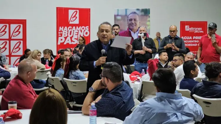 Manlio Fabio Beltrones, candidato al senado por la coalición Fuerza y Corazón por México. (Cortesía)
